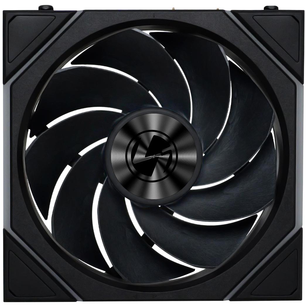 A large main feature product image of Lian LI UNI FAN TL120 Wireless - 120mm Reverse Blade Modular LCP Fan (Black)