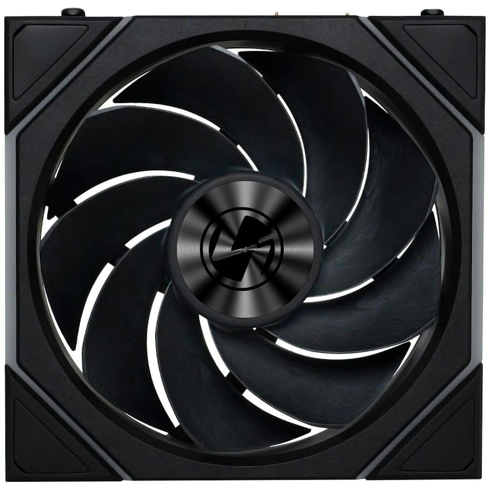 A large main feature product image of Lian LI UNI FAN TL120 Wireless - 120mm Reverse Blade Modular LCP Fan (Black)