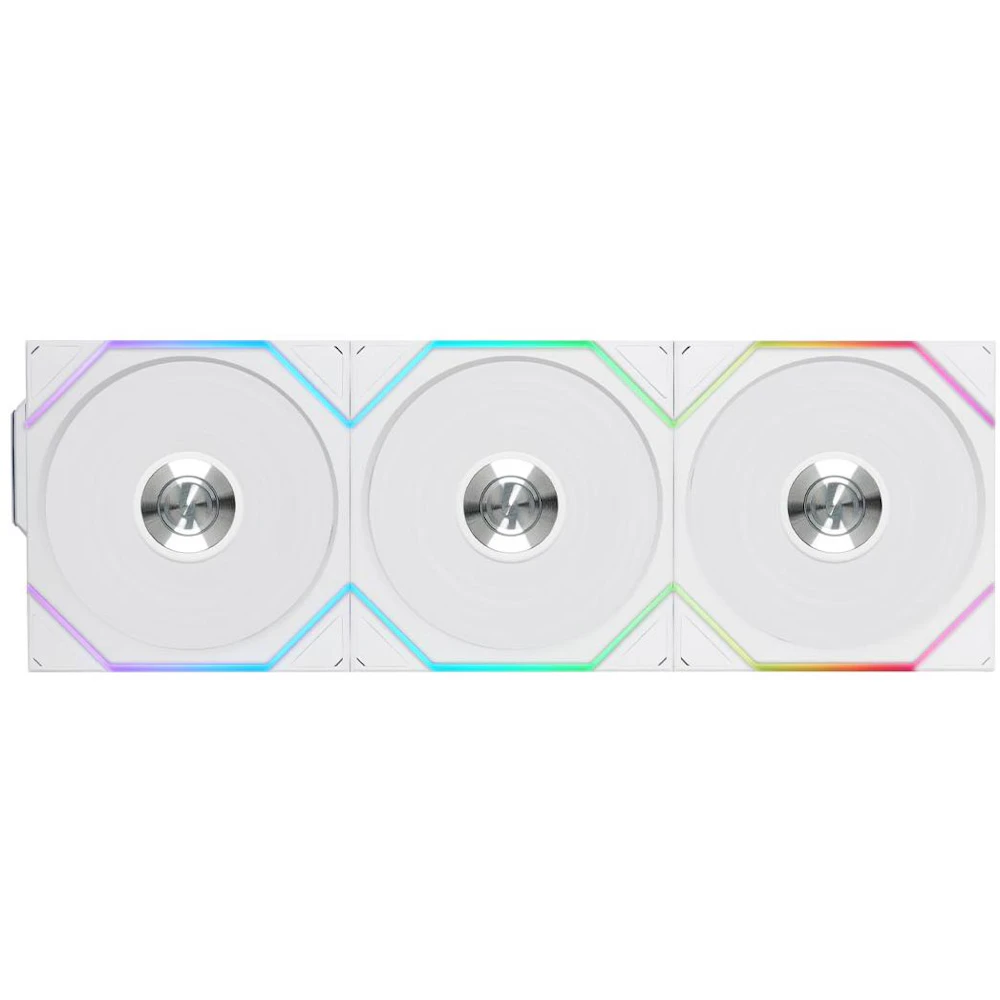 Lian LI UNI FAN TL120 Wireless - 120mm Modular LCP Fan 3-Pack w/ Controller (White)