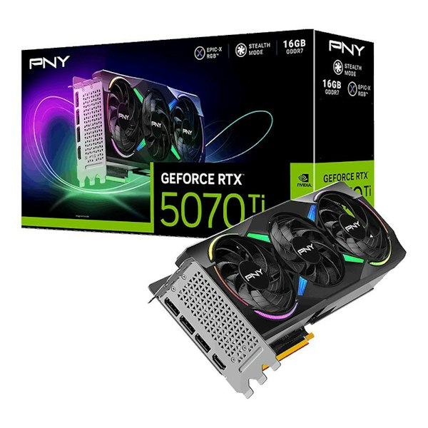 PNY GeForce RTX 5070 Ti ARGB OC 16GB