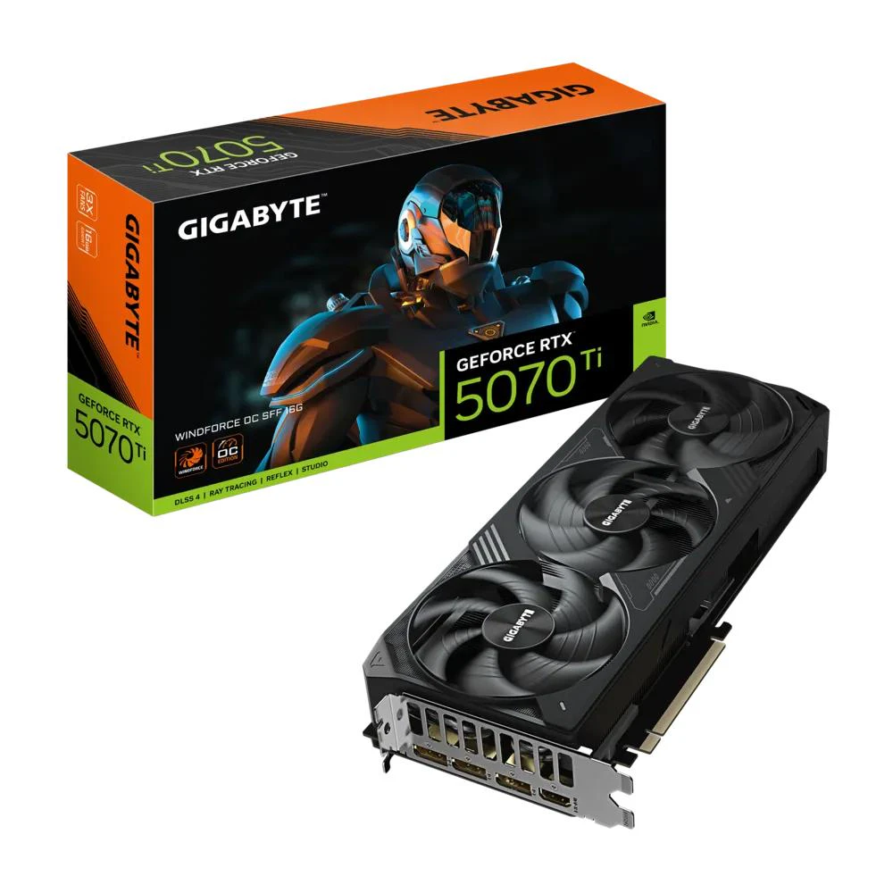 Gigabyte GeForce RTX 5070 Ti Windforce OC SFF 16GB GDDR7