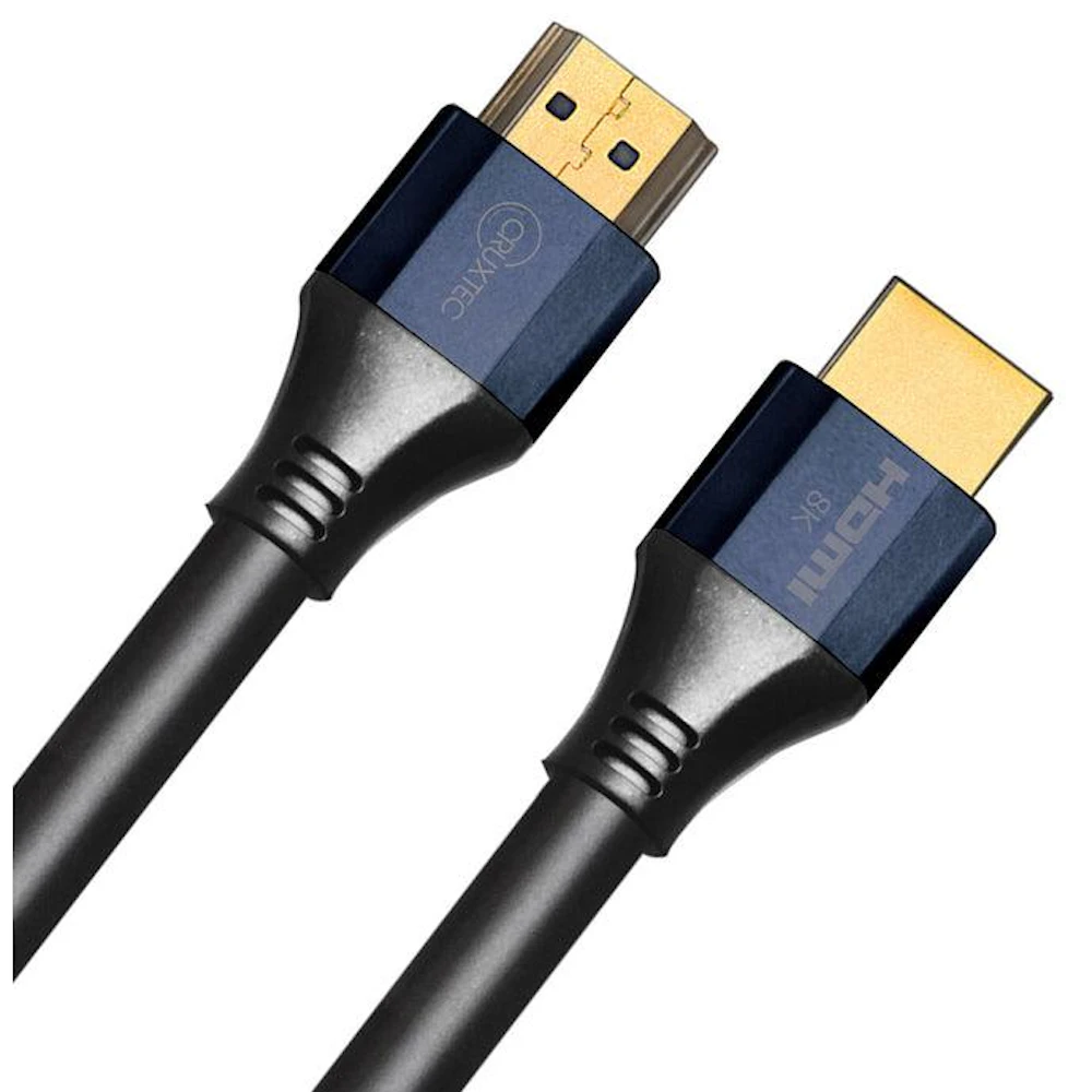 Cruxtec HDMI 2.1 Cable 8K with Ethernet 5m Black