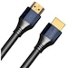 A product image of Cruxtec HDMI 2.1 Cable 8K with Ethernet 5m Black