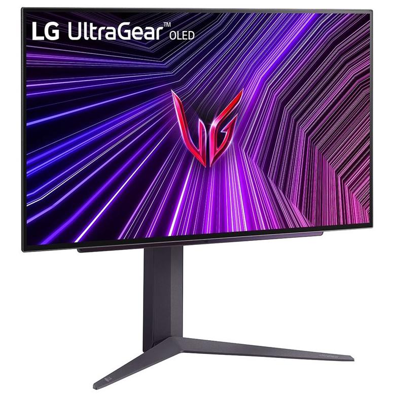 A large main feature product image of LG UltraGear OLED 27GS93QE-B - 27" 1440p 240Hz 0.03ms Gaming Monitor