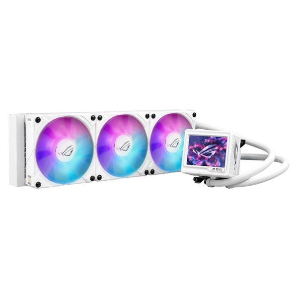 ASUS ROG Ryujin III 360 ARGB Extreme 360mm AIO Liquid CPU Cooler (White ...