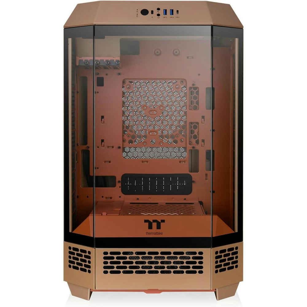 A large main feature product image of Thermaltake The Tower 300 - Micro Tower Case (Gravel Sand)