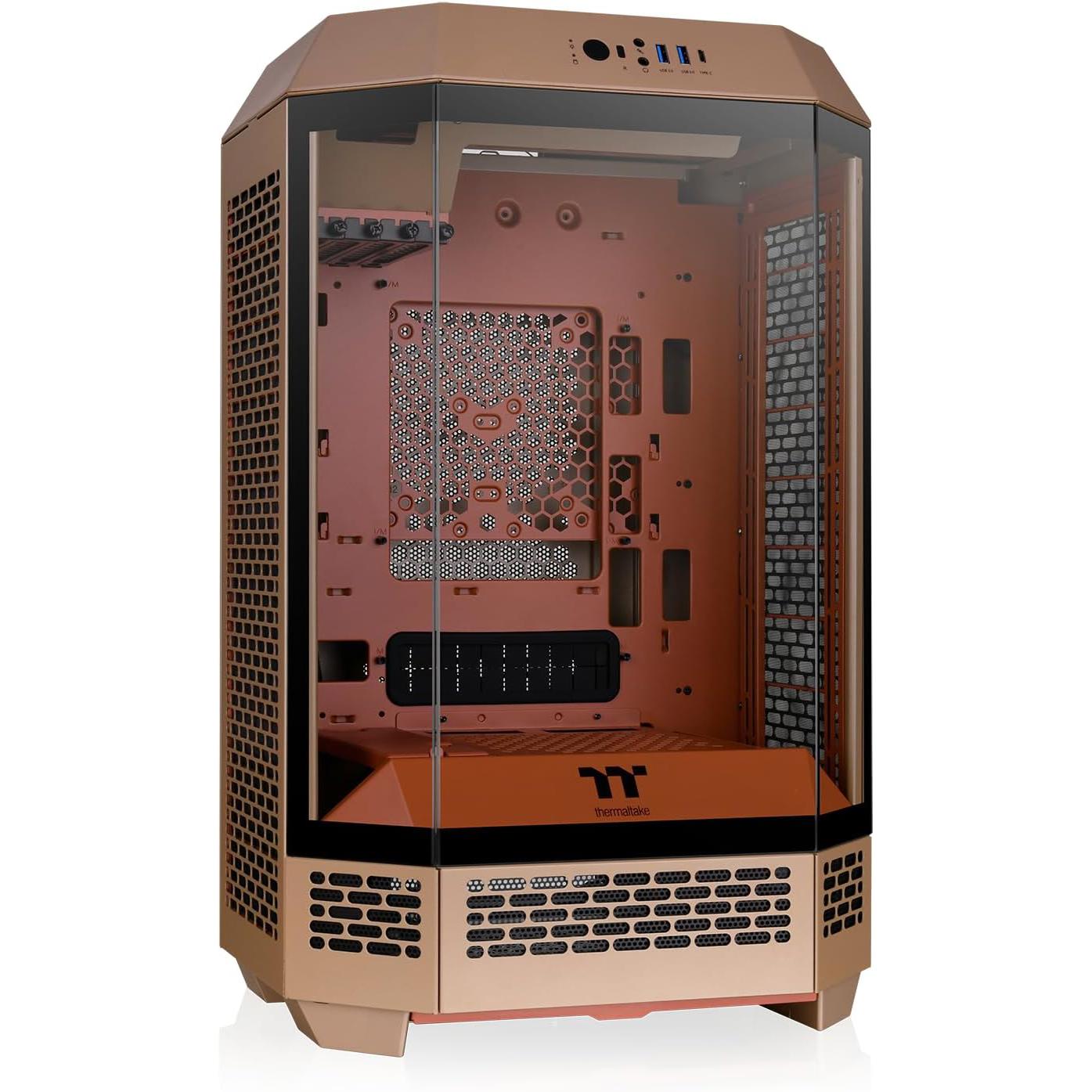 A large main feature product image of Thermaltake The Tower 300 - Micro Tower Case (Gravel Sand)