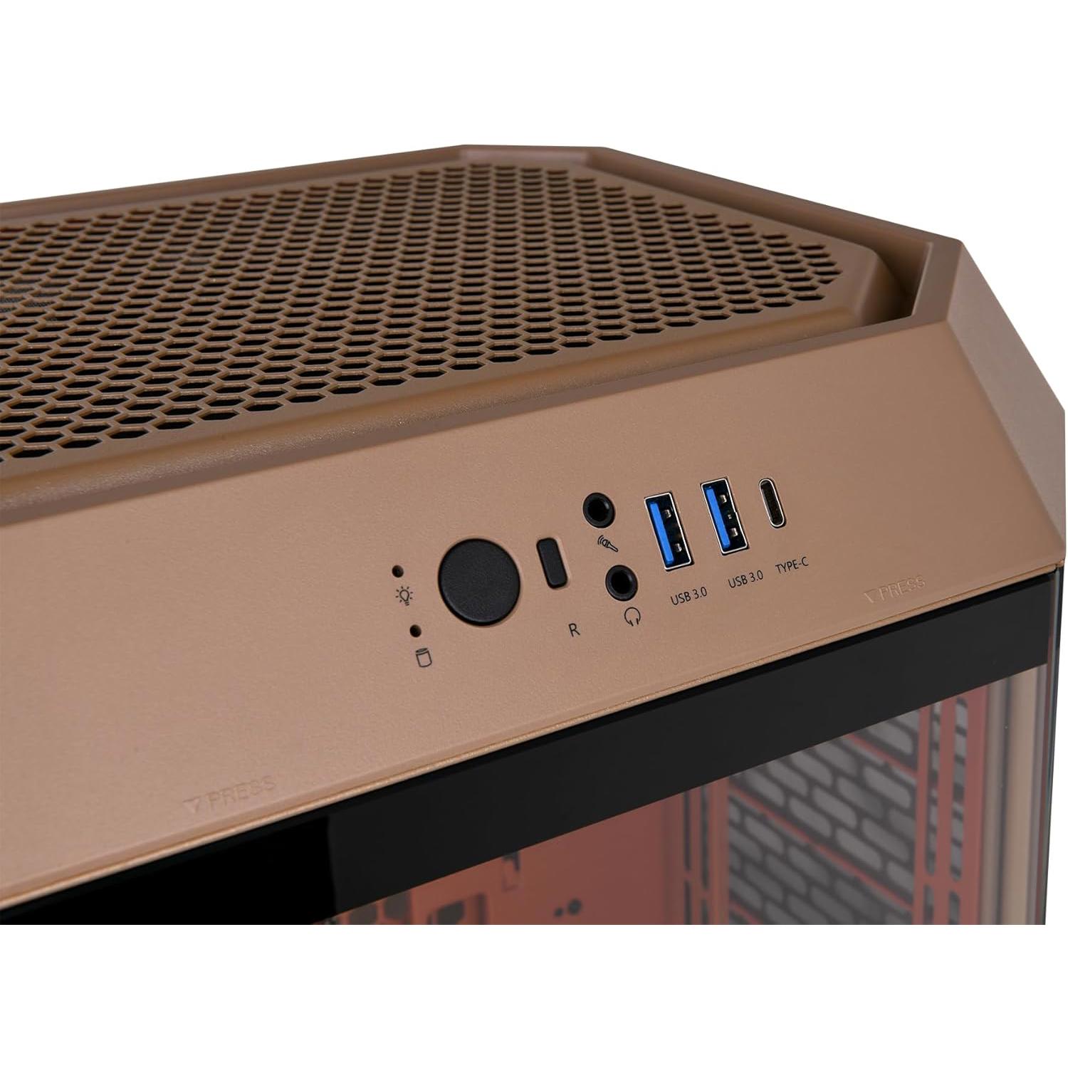 A large main feature product image of Thermaltake The Tower 300 - Micro Tower Case (Gravel Sand)