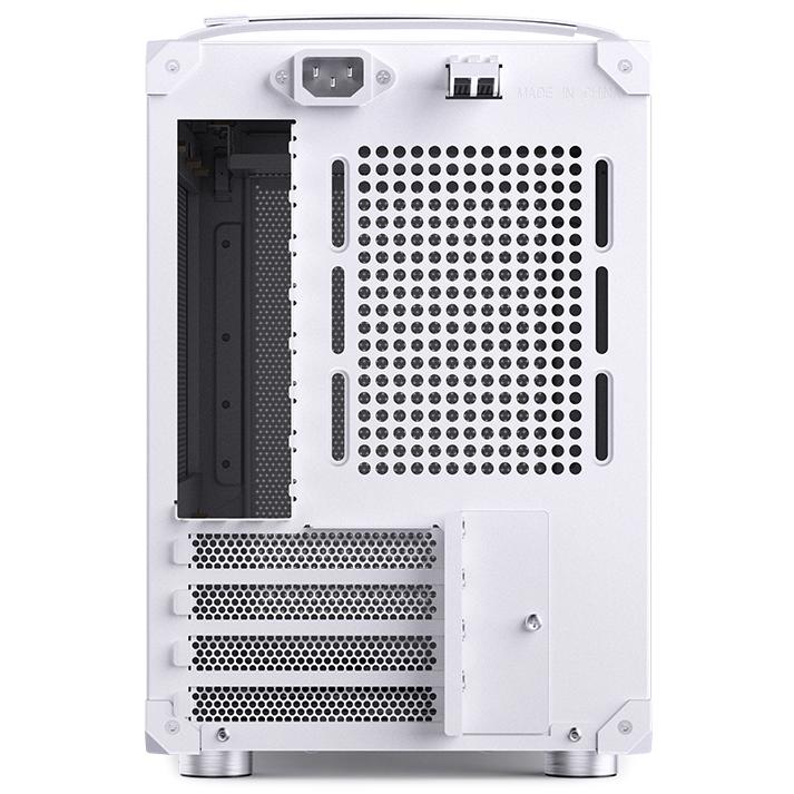 A large main feature product image of Jonsbo C6 Max SFF 20L mATX Case (White)
