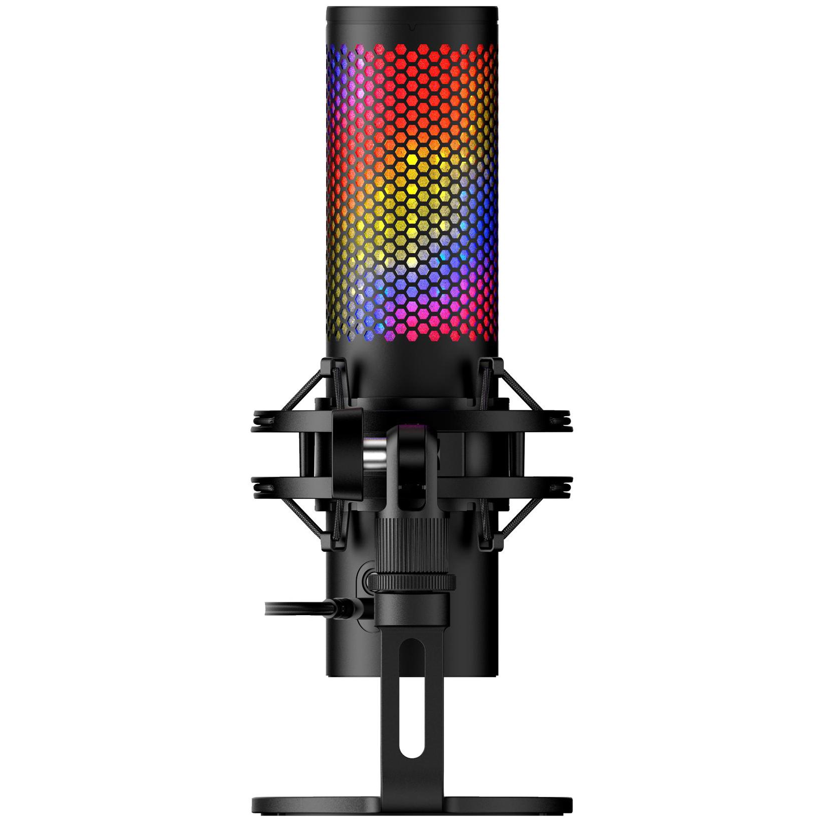 A large main feature product image of HyperX QuadCast 2 S - RGB USB Microphone