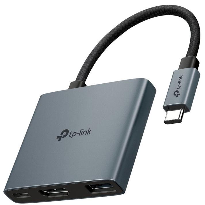 A large main feature product image of TP-Link UH3020C - USB Type-C 3 in 1 Hub