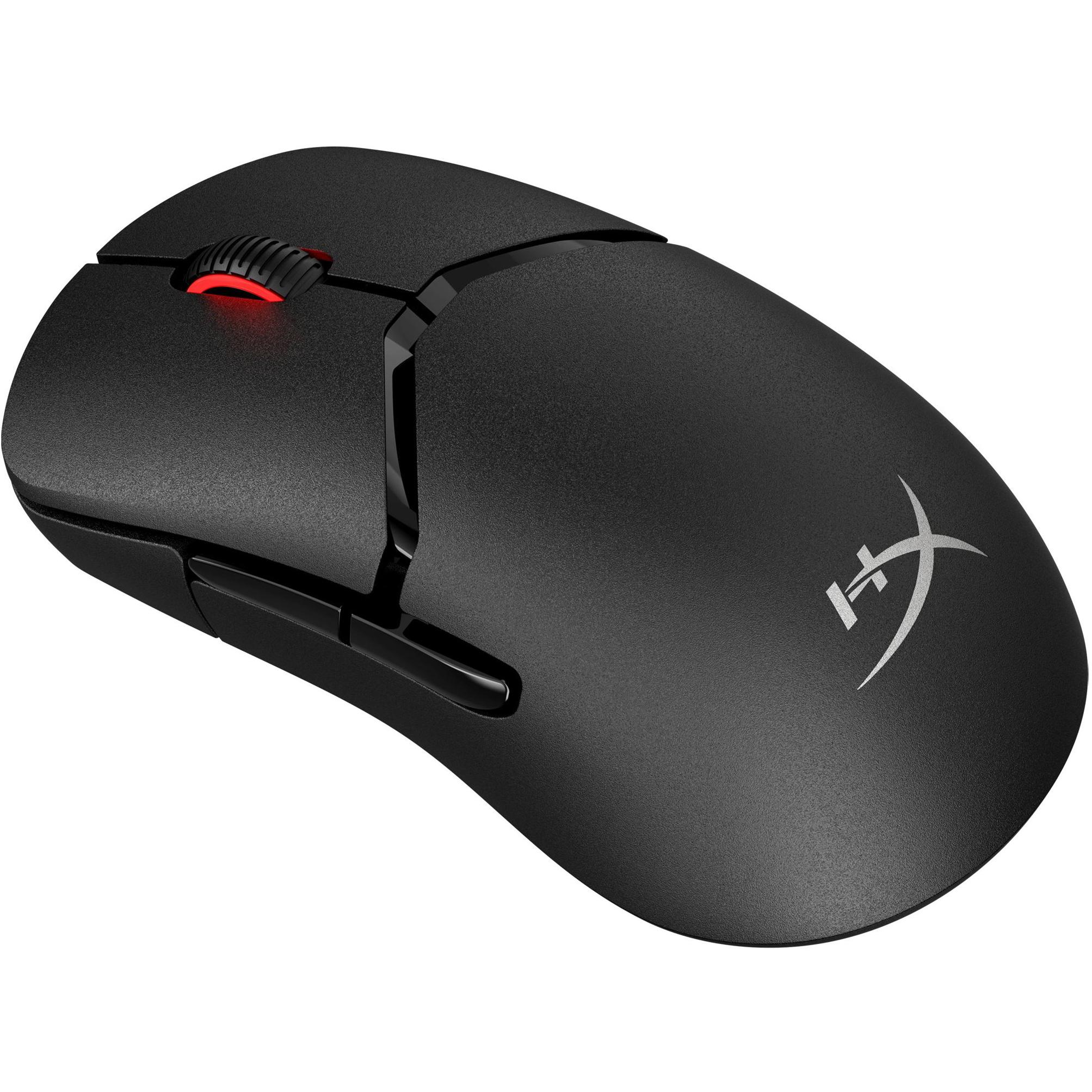 A large main feature product image of HyperX Pulsefire Saga - Wired Gaming Mouse (Black)