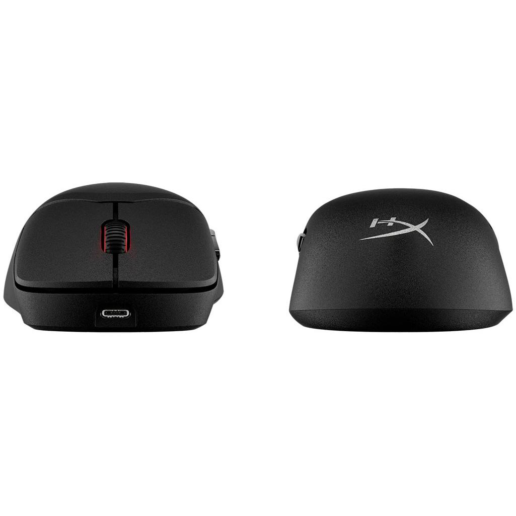 A large main feature product image of HyperX Pulsefire Saga Pro Wireless Gaming Mouse