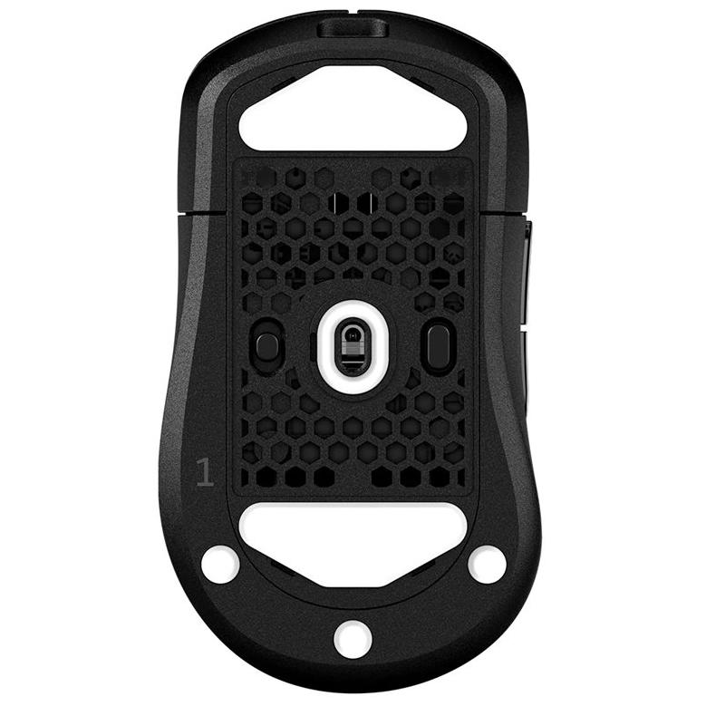 A large main feature product image of HyperX Pulsefire Saga Pro Wireless Gaming Mouse