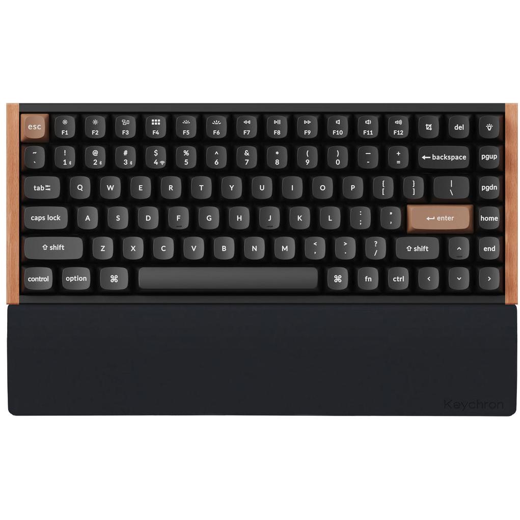 A large main feature product image of Keychron PR43 Silicone Palm Rest