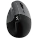 A product image of Fantech Comfy W195R Vertical Ergonomic Office Rechargeable Wireless Mouse - Grey