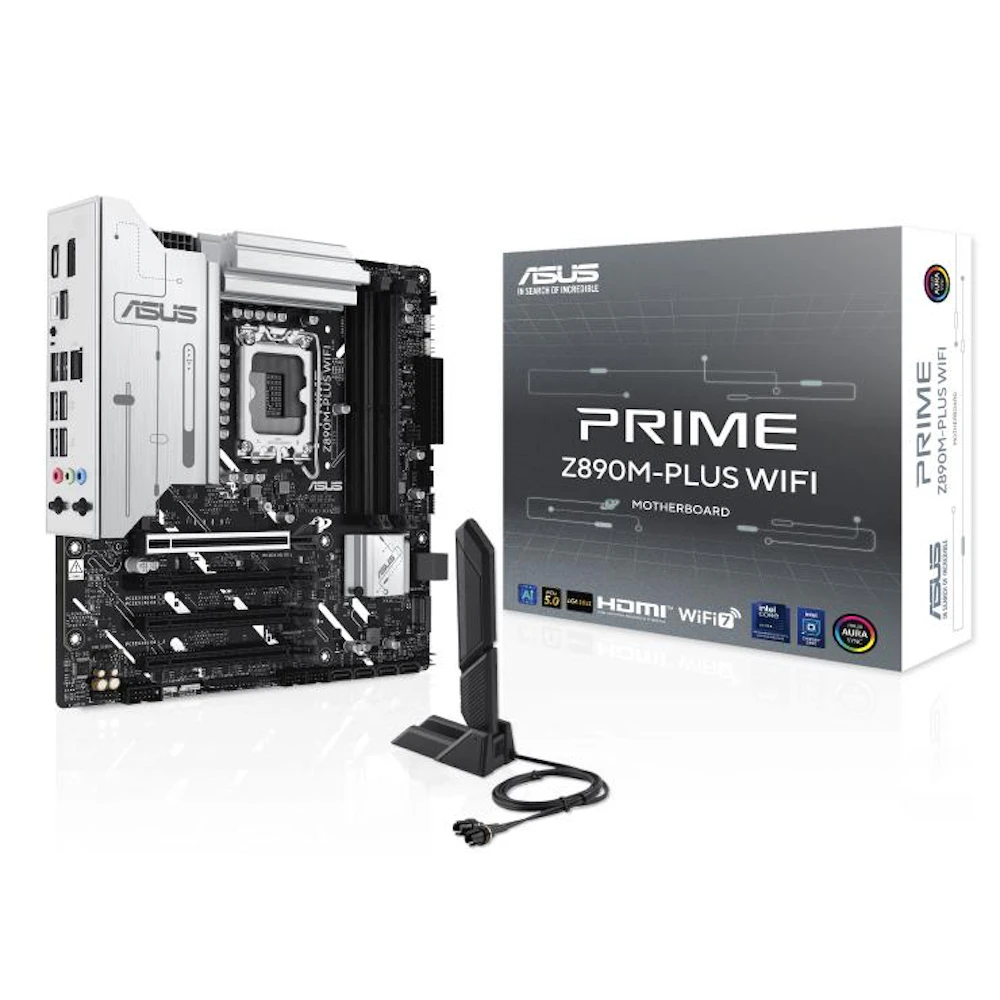 ASUS PRIME Z890M-PLUS WiFi-CSM LGA1851 mATX Desktop Motherboard