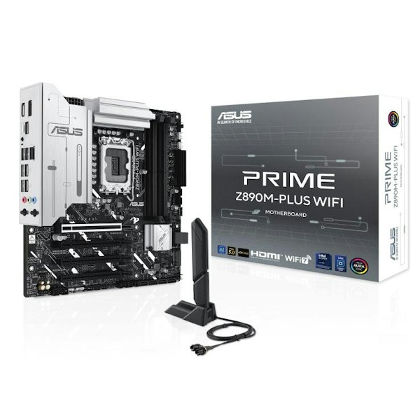 ASUS PRIME Z890M-PLUS WiFi-CSM LGA1851 mATX Desktop Motherboard