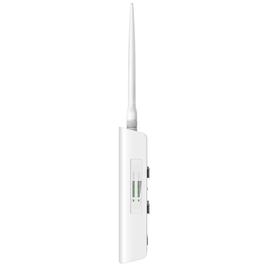 A large main feature product image of TP-Link Omada ER703WP 4G+ Cat6 AX3000 Wi-Fi 6 Indoor/Outdoor Gateway