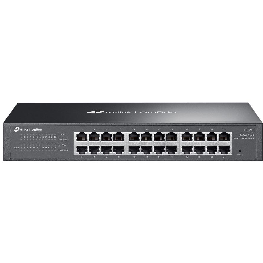 A large main feature product image of TP-Link ES224G - Omada 24-Port Gigabit Easy Managed Switch 