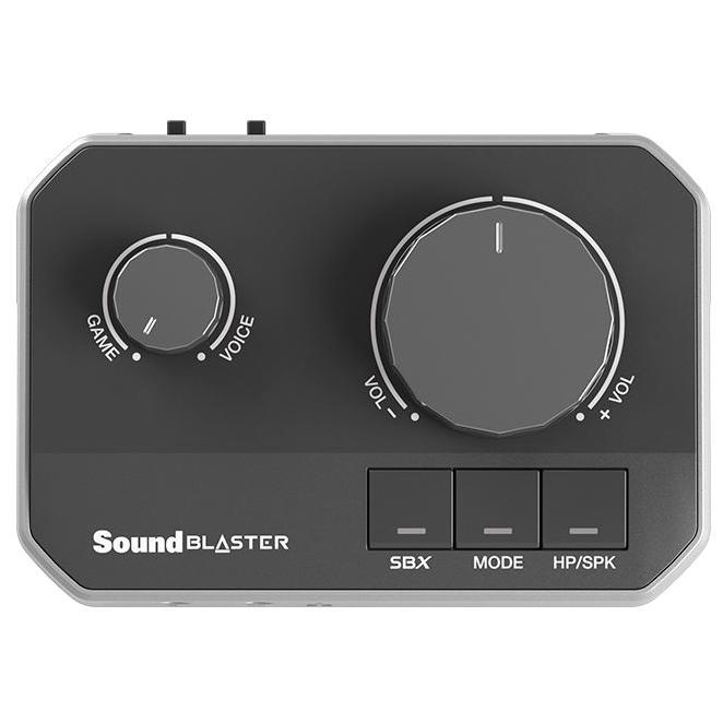 A large main feature product image of Creative Sound Blasters G8 Hi-Res Gaming DUAL USB DAC and Amp