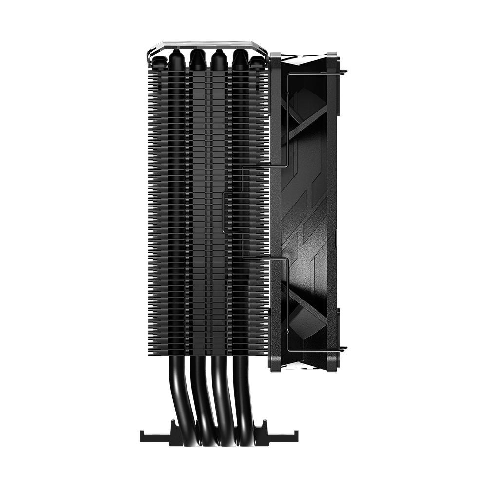A large main feature product image of Cooler Master Hyper 212 Pro ARGB CPU Cooler (Black)