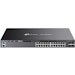 A product image of TP-Link Omada 24-Port Gigabit Stackable L3 Managed PoE+ Switch w/ 4x 10GbE Slots