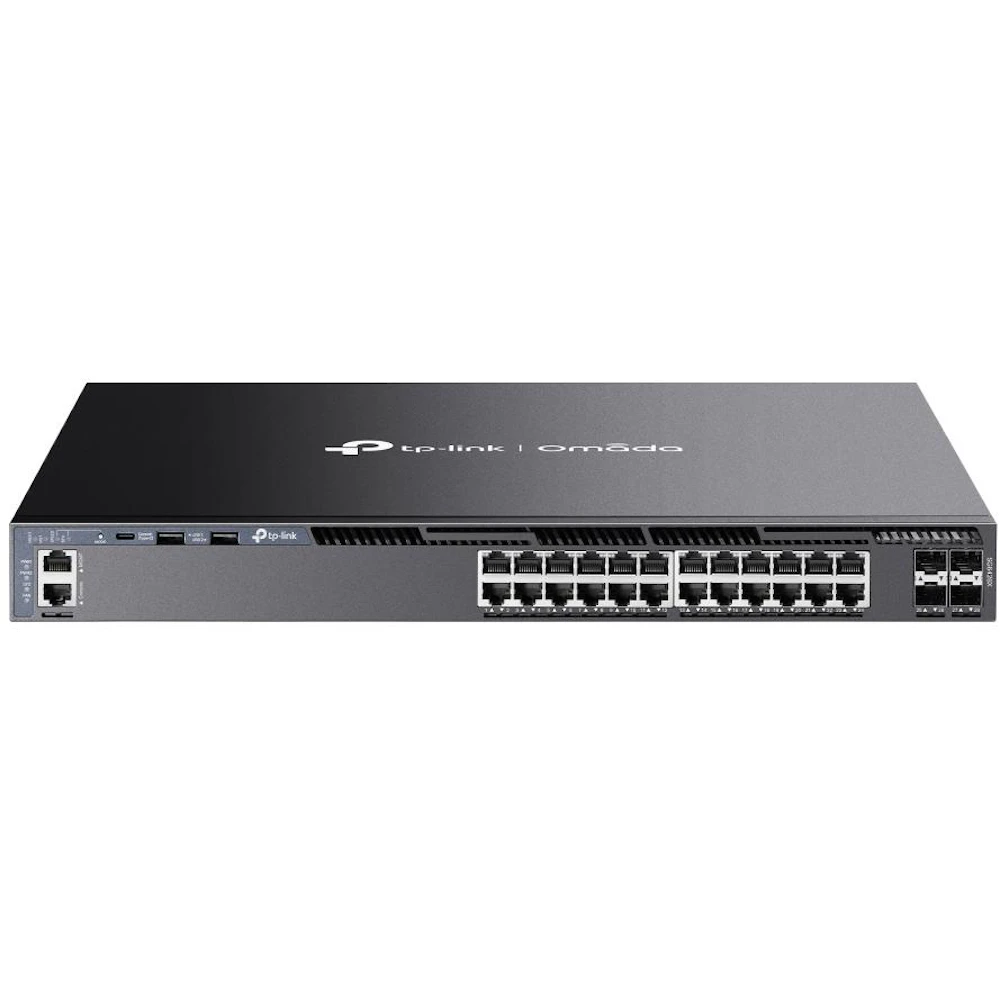 TP-Link Omada 24-Port Gigabit Stackable L3 Managed Switch w/ 4x 10GbE Slots
