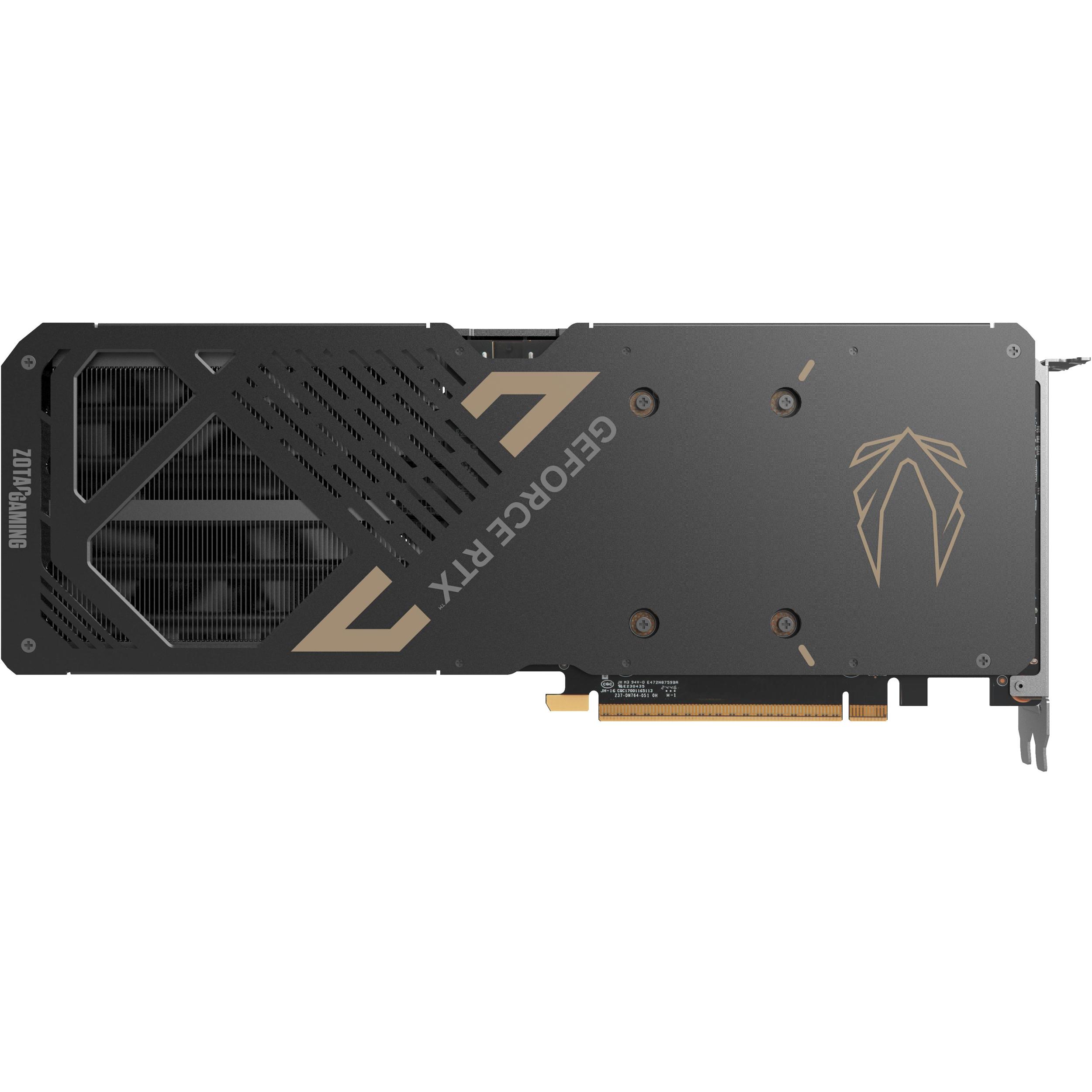 A large main feature product image of ZOTAC GAMING GeForce RTX 5070 SOLID OC 12GB GDDR7