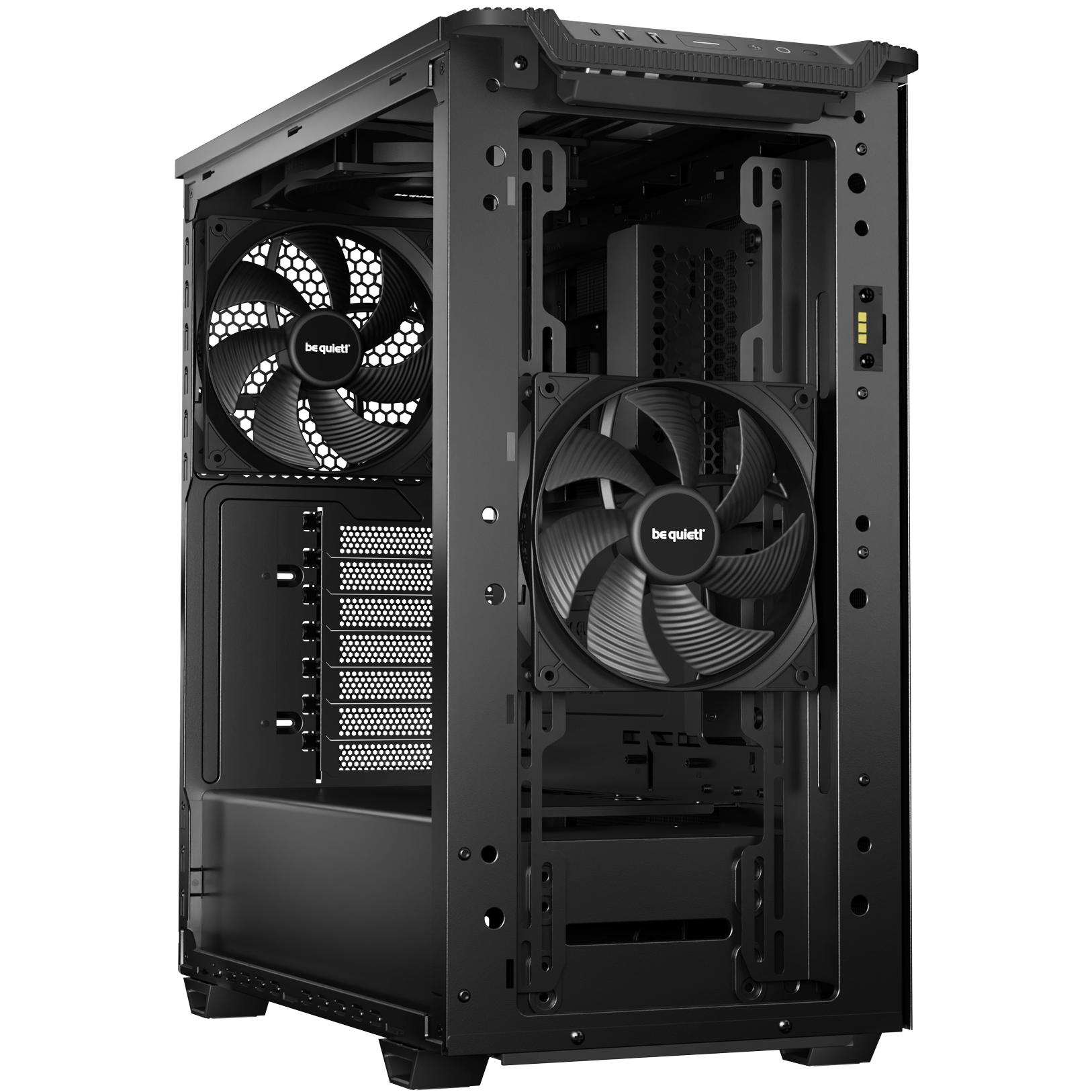 A large main feature product image of be quiet! PURE BASE 501 DX - Mid Tower Case (Black)