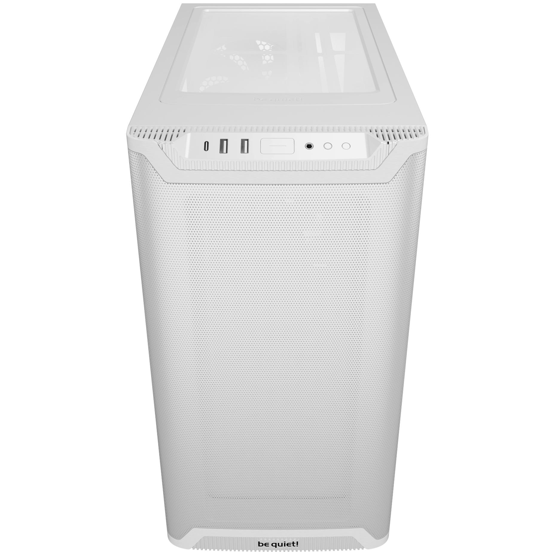 A large main feature product image of be quiet! PURE BASE 501 LX - Mid Tower Case (White)
