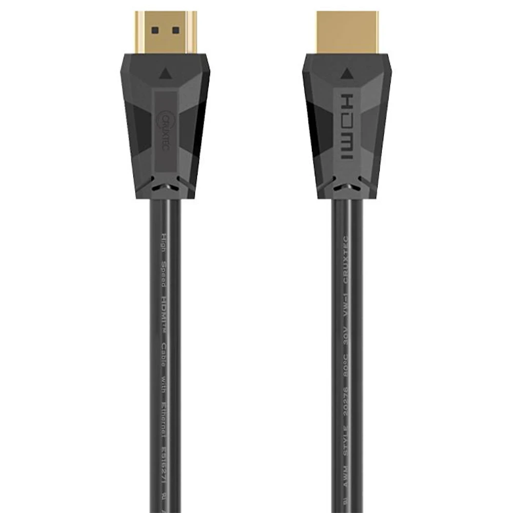 Cruxtec HDMI 2.0 Cable 4K with Ethernet - 2m