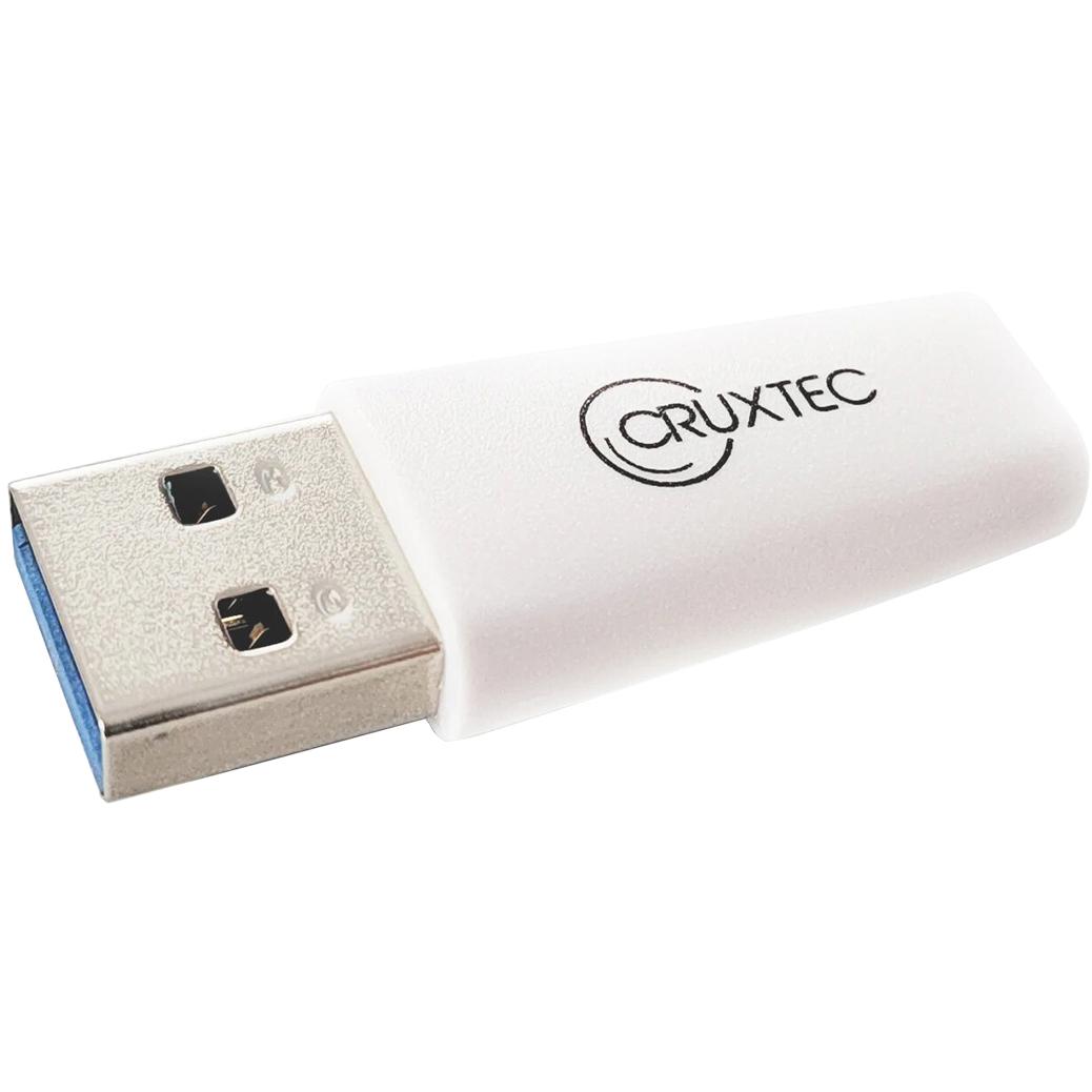 A large main feature product image of Cruxtec USB 3.0 USB-A (Male) to USB-C (Female) Adapter