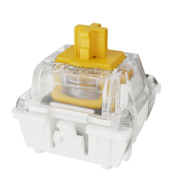 A large main feature product image of Gateron Dawn - 50g Linear Double-Rail Magnetic Switch Set (110pcs)