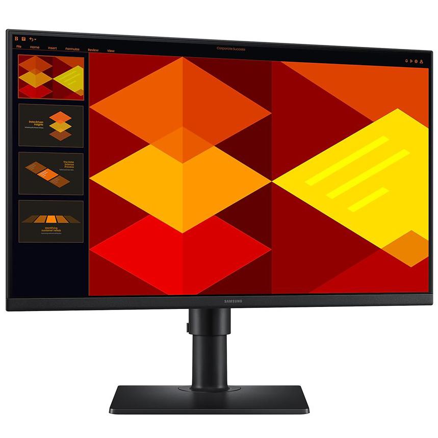 A large main feature product image of Samsung Essential S4 240GD - 24" 1080p 100Hz IPS Monitor