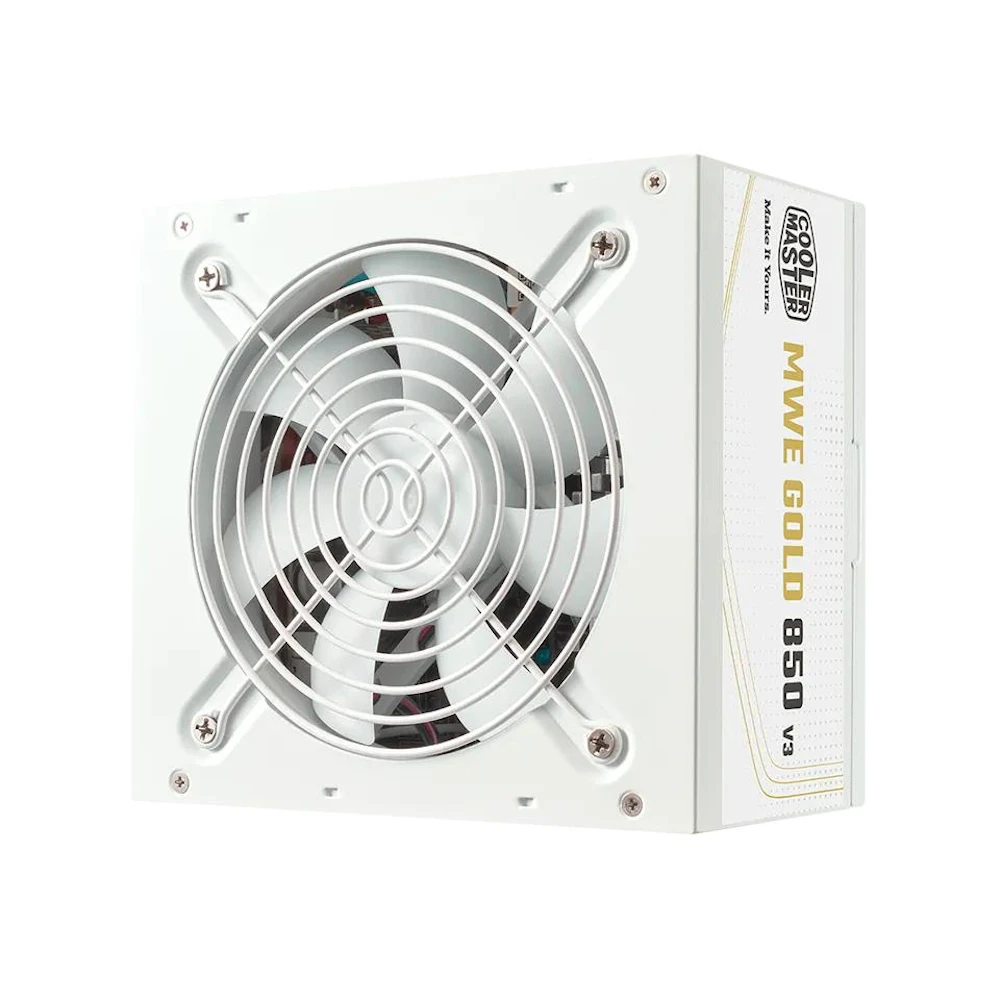 Cooler Master MWE V3 850W Gold ATX 3.1 PSU (White)