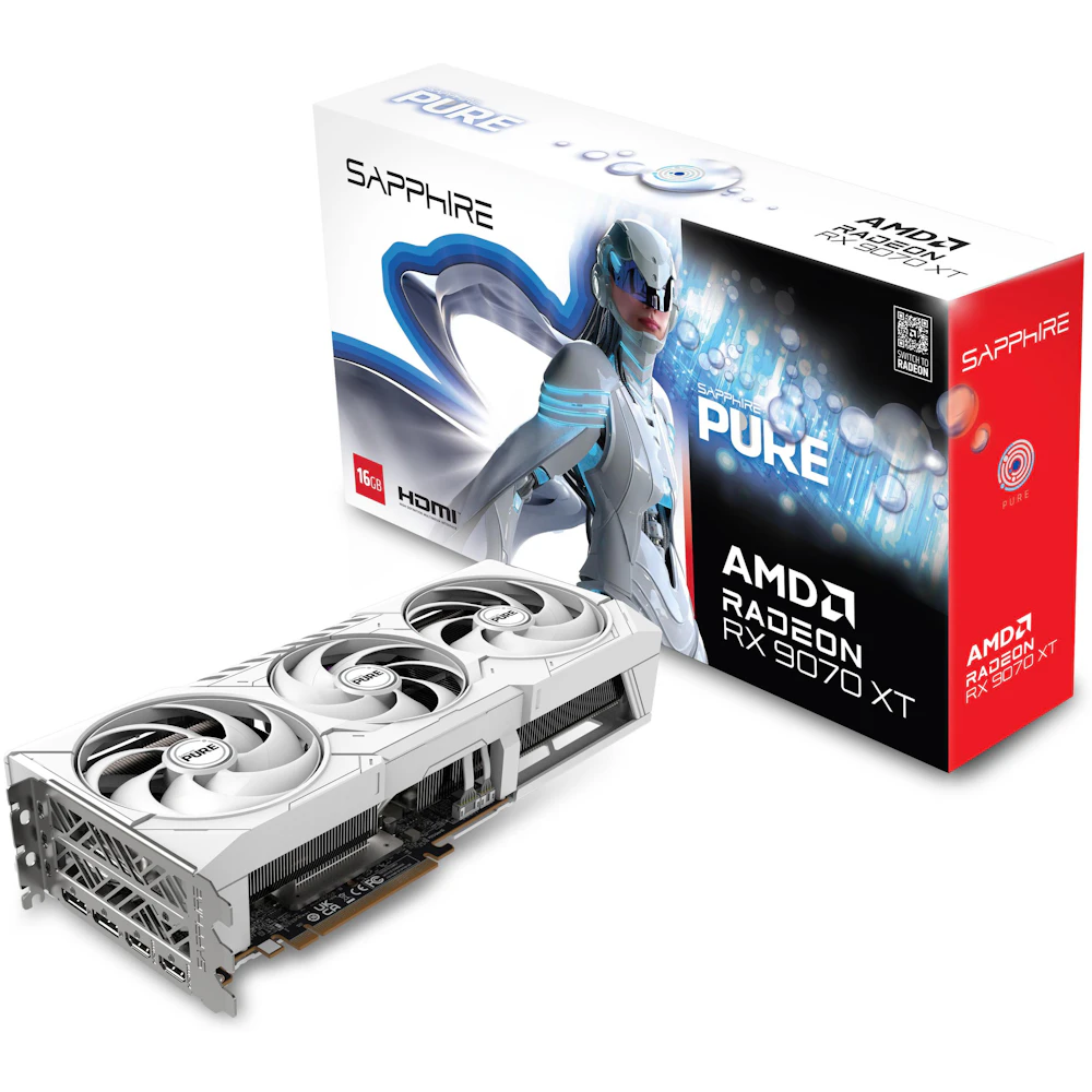 SAPPHIRE PURE Radeon RX 9070 XT 16GB GDDR6