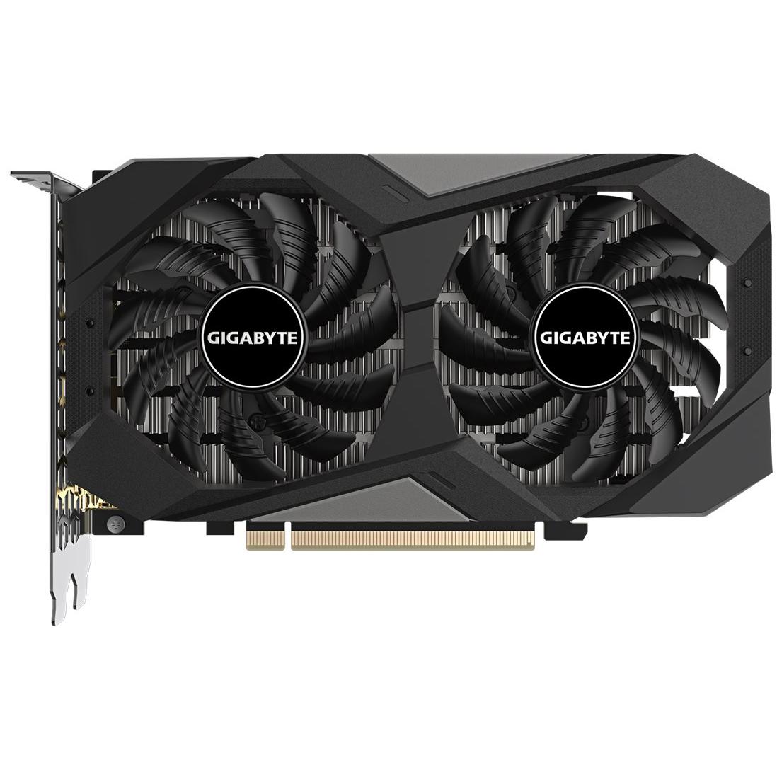 A large main feature product image of Gigabyte GeForce RTX 3050 Windforce OC V2 6GB GDDR6