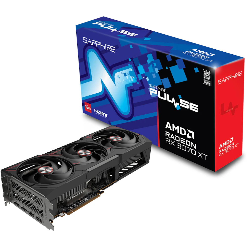 SAPPHIRE PULSE Radeon RX 9070 XT 16GB GDDR6