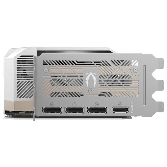 A large main feature product image of ZOTAC Gaming GeForce RTX 5080 Solid OC 16GB GDDR7 - White