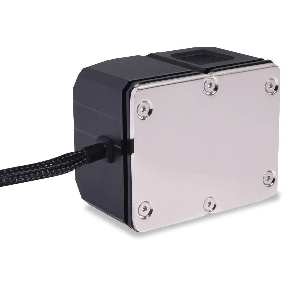 A large main feature product image of Alphacool Eisbaer Pro ES Solo CPU Pump/Block Combo