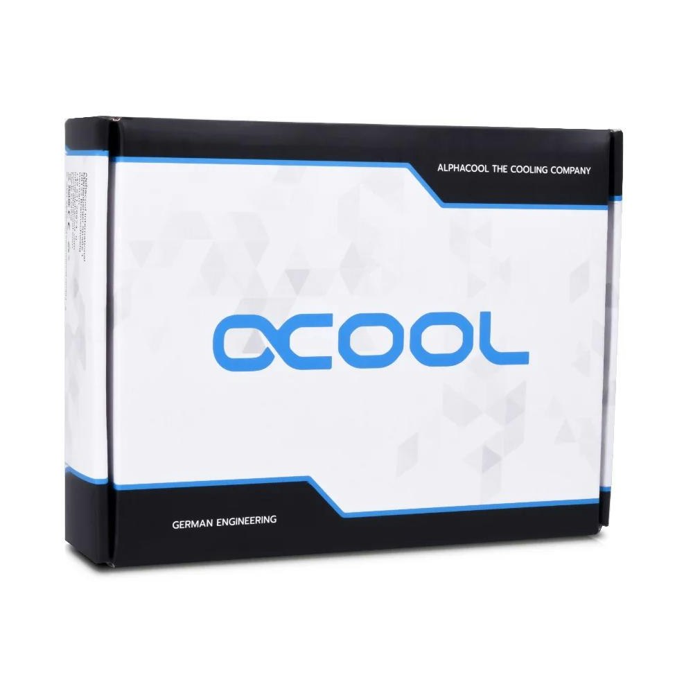 A large main feature product image of Alphacool Eisbaer Pro ES Solo CPU Pump/Block Combo