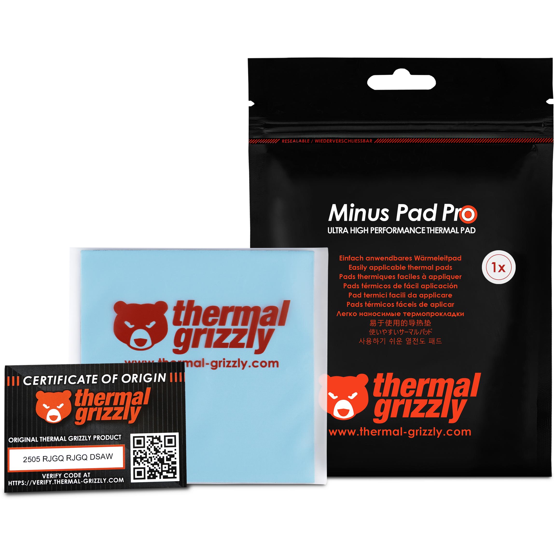 Thermal Grizzly Minus Pad Pro 100x100 x Thermal Pad PLE