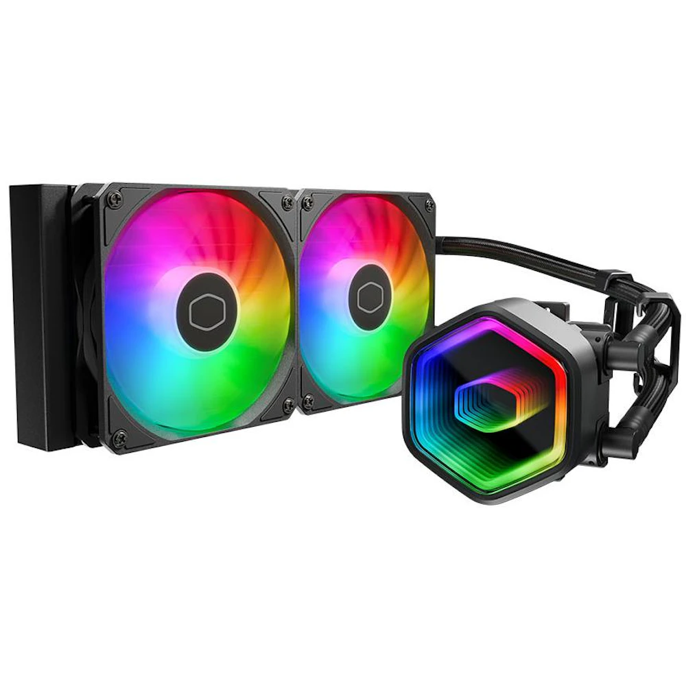 Cooler Master ML240L Core II - 240mm ARGB AIO Liquid CPU Cooler (Black)