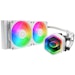 A product image of Cooler Master ML240L Core II - 240mm ARGB AIO Liquid CPU Cooler (White)