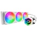 A product image of Cooler Master ML360L Core II - 360mm ARGB AIO Liquid CPU Cooler (White)