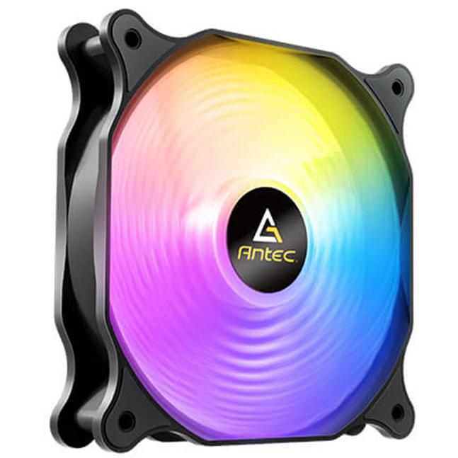A large main feature product image of Antec F12 Racing ARGB 120mm PWM Fan - 3-Pack