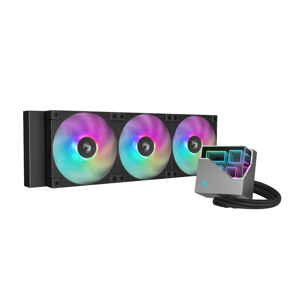 DeepCool LT360 ARGB AIO Liquid CPU Cooler (Black)