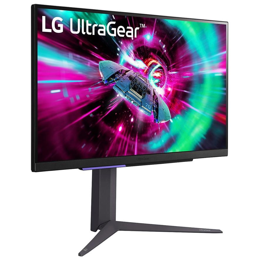 A large main feature product image of LG UltraGear 27GR93U-B - 27" 4K 2160p 144Hz IPS Gaming Monitor