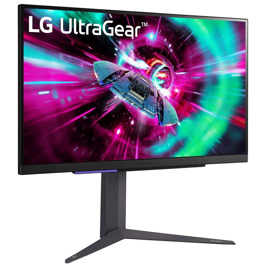 A large main feature product image of LG UltraGear 27GR93U-B - 27" 4K 2160p 144Hz IPS Gaming Monitor